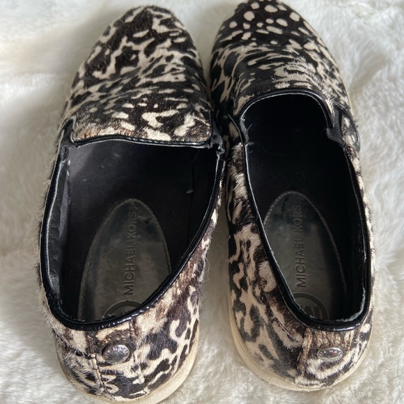 Michael Kors Cowhide Sneakers - Picture 3 of 8